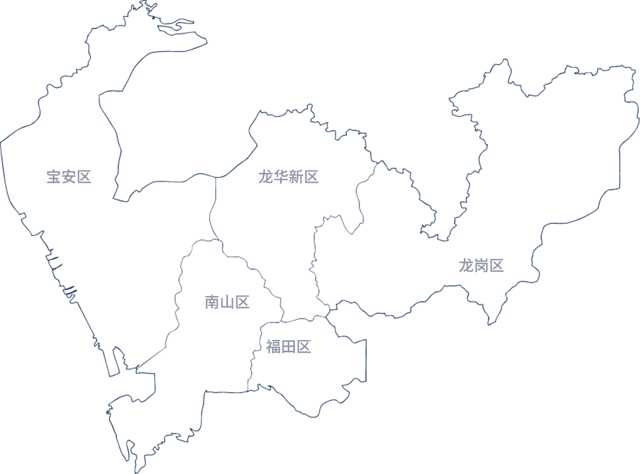 中智仿真_深圳店铺地图