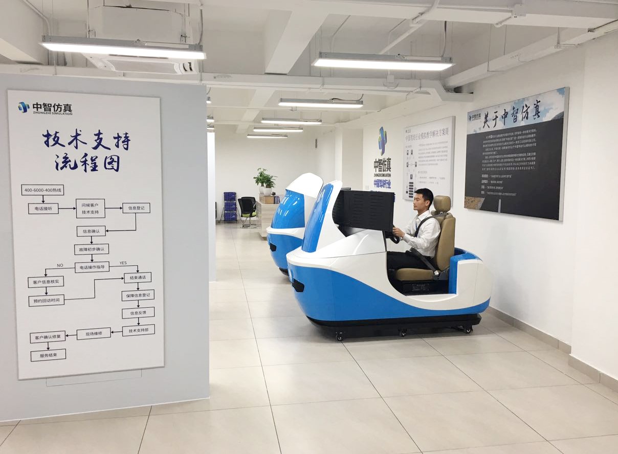 中智仿真汽车模拟驾驶器